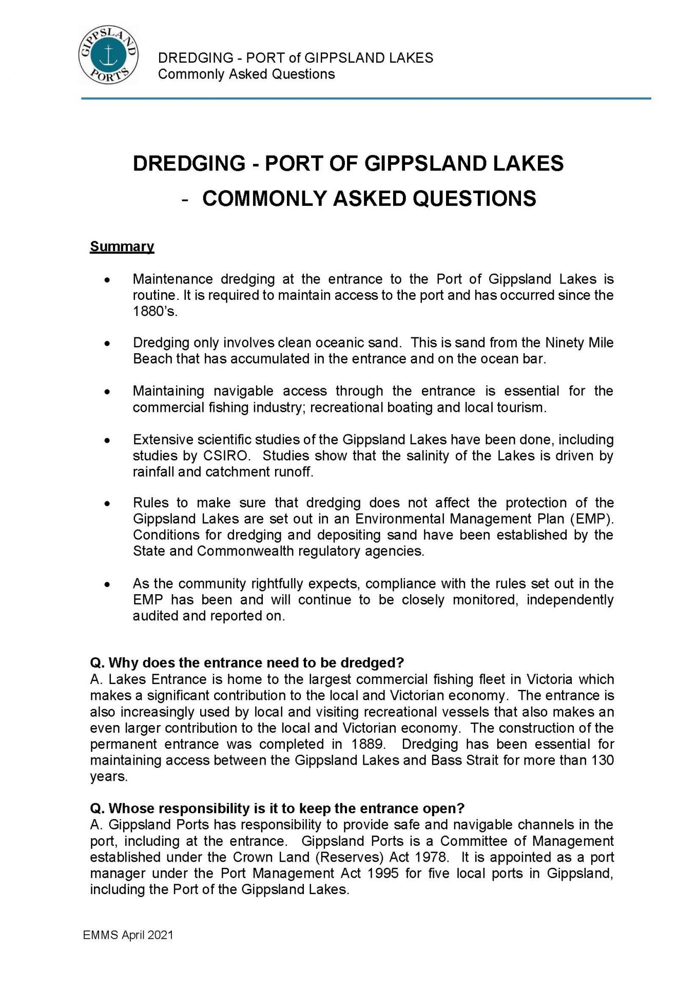 dredging-commonly-asked-questions_apr2021_page_1 dredging-commonly-asked-questions_apr2021_page_1